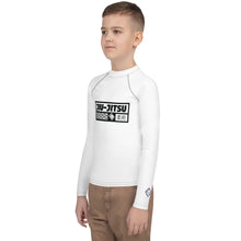 Boys Long Sleeve Compression Rash Guard – Brazilian Jiu-Jitsu Apparel - Snow