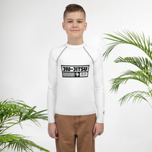 Boys Long Sleeve Compression Rash Guard – Brazilian Jiu-Jitsu Apparel - Snow