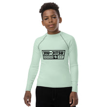 Boys Long Sleeve Jiu-Jitsu Rash Guard – Premium No-Gi Compression Shirt - Surf Crest Alt