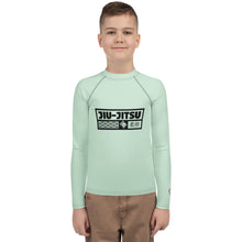 Boys Long Sleeve Jiu-Jitsu Rash Guard – Premium No-Gi Compression Shirt - Surf Crest Alt