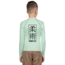 Boys Long Sleeve Jiu-Jitsu Rash Guard – Premium No-Gi Compression Shirt - Surf Crest Alt
