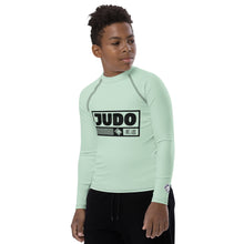 Boys Long Sleeve Judo Rash Guard – Premium Youth Martial Arts Training Shirt - Surf Crest Alt Boys Exclusive Judo Long Sleeve Rash Guard Youth