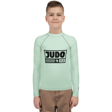 Boys Long Sleeve Judo Rash Guard – Premium Youth Martial Arts Training Shirt - Surf Crest Alt Boys Exclusive Judo Long Sleeve Rash Guard Youth