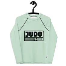Boys Long Sleeve Judo Rash Guard – Premium Youth Martial Arts Training Shirt - Surf Crest Alt Boys Exclusive Judo Long Sleeve Rash Guard Youth