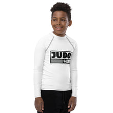 Boys Long Sleeve Judo Training Shirt – Youth Compression Rash Guard - Snow Boys Exclusive Judo Long Sleeve Rash Guard Youth