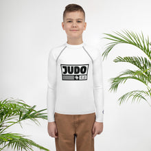 Boys Long Sleeve Judo Training Shirt – Youth Compression Rash Guard - Snow Boys Exclusive Judo Long Sleeve Rash Guard Youth