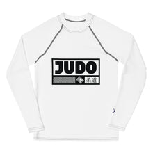 Boys Long Sleeve Judo Training Shirt – Youth Compression Rash Guard - Snow Boys Exclusive Judo Long Sleeve Rash Guard Youth