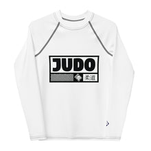 Boys Long Sleeve Judo Training Shirt – Youth Compression Rash Guard - Snow Boys Exclusive Judo Long Sleeve Rash Guard Youth