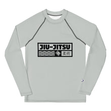Boys Long Sleeve Rash Guard for Brazilian Jiu-Jitsu, MMA & Wrestling - Smoke