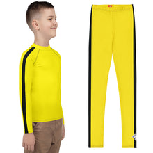 Youth Bruce Lee Rash Guard & Leggings Set – Game of Death Training Kit