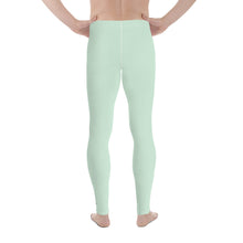 Casual Cool: Solid Color Athletic Leggings for Him - Surf Crest