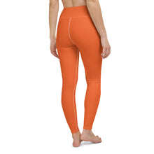 Casual Cool: Solid Color Leggings for Her Workout - Flamingo