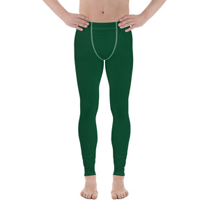 Casual Elegance: Men's Solid Color Activewear Leggings - Sherwood Forest Exclusive Leggings Mens Pants Solid Color trousers