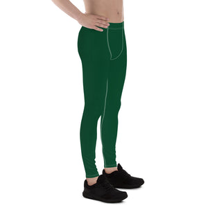 Casual Elegance: Men's Solid Color Activewear Leggings - Sherwood Forest Exclusive Leggings Mens Pants Solid Color trousers