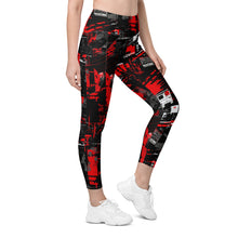 City Streets Style: Women's Urban Decay 001 Running Leggings from Mile After Mile Exclusive Leggings Pockets Running Tights Womens