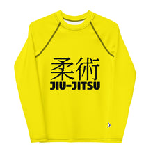 Classic Fit Girls Rash Guard – Youth Long Sleeve BJJ Top – Golden Sun