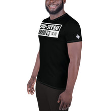 Classic Fit Jiu-Jitsu Rash Guard - Men's Short Sleeve Active Style - Noir