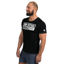 Classic Fit Jiu-Jitsu Rash Guard - Men's Short Sleeve Active Style - Noir