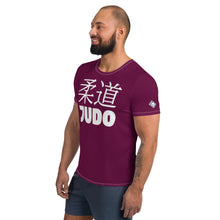 Classic Fit Men's Short Sleeve Judo Rash Guard - Versatile Training Wear - Tyrian Purple