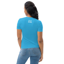 Classic Jiu-Jitsu BJJ Rash Guard for Women - Short Sleeve Edition - Cyan