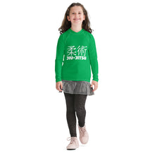 Classic Jiu-Jitsu Rash Guard for Girls – Youth Long Sleeve Uniform Top – Jade