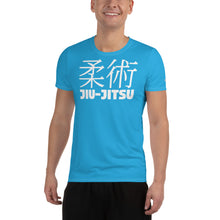 Classic Jiu-Jitsu Training Rash Guard - Men's Short Sleeve Edition - Cyan