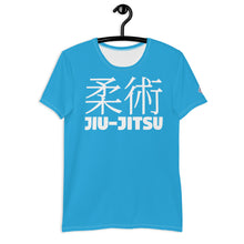 Classic Jiu-Jitsu Training Rash Guard - Men's Short Sleeve Edition - Cyan