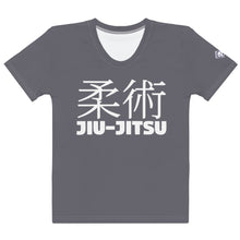 Classic Jiu-Jitsu Women’s Short Sleeve Rash Guard for Brazilian Jiu-Jitsu Practice - Charcoal