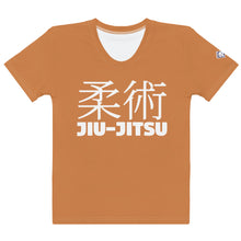 Classic Jiu-Jitsu Women's Rash Guard for BJJ - Comfortable Short Sleeves - Raw Sienna