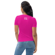 Classic Jiu-Jitsu Women's Short Sleeve Rash Guard - Perfect for Brazilian Jiu-Jitsu - Hollywood Cerise