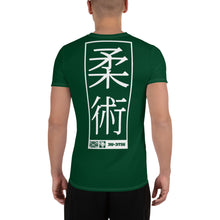 Classic Men's Jiu-Jitsu Rash Guard - Short Sleeve Martial Arts Gear - Jade