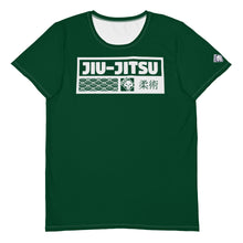 Classic Men's Jiu-Jitsu Rash Guard - Short Sleeve Martial Arts Gear - Jade