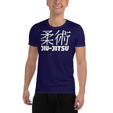 Classic Men's Jiu-Jitsu Rash Guard - Short Sleeve Performance Fit - Midnight Blue