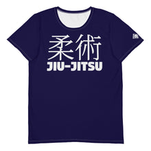 Classic Men's Jiu-Jitsu Rash Guard - Short Sleeve Performance Fit - Midnight Blue