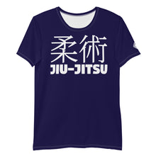 Classic Men's Jiu-Jitsu Rash Guard - Short Sleeve Performance Fit - Midnight Blue