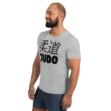 Classic Men's Judo Rash Guard - Short Sleeve Martial Arts Gear - Smoke