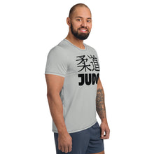 Classic Men's Judo Rash Guard - Short Sleeve Martial Arts Gear - Smoke