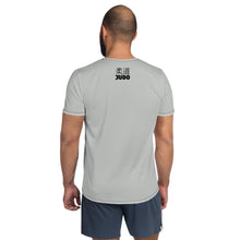 Classic Men's Judo Rash Guard - Short Sleeve Martial Arts Gear - Smoke