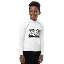 Classic Youth Boys BJJ Gear – Long Sleeve Rash Guard for Jiu-Jitsu – Snow