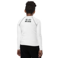 Classic Youth Boys BJJ Gear – Long Sleeve Rash Guard for Jiu-Jitsu – Snow