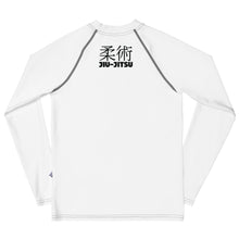 Classic Youth Boys BJJ Gear – Long Sleeve Rash Guard for Jiu-Jitsu – Snow