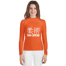 Classic Youth Rash Guard – Girls Long Sleeve BJJ Apparel – Flamingo
