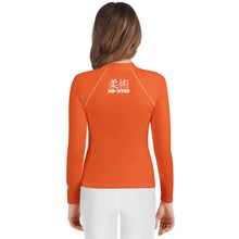 Classic Youth Rash Guard – Girls Long Sleeve BJJ Apparel – Flamingo