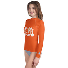 Classic Youth Rash Guard – Girls Long Sleeve BJJ Apparel – Flamingo