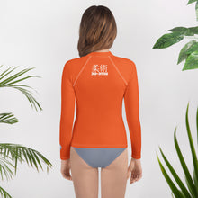 Classic Youth Rash Guard – Girls Long Sleeve BJJ Apparel – Flamingo