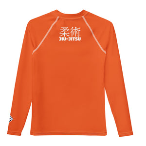 Classic Youth Rash Guard – Girls Long Sleeve BJJ Apparel – Flamingo
