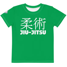 Comfortable Mobility: Boy's Short Sleeve Classic Jiu-Jitsu Rash Guard - Jade Boys Exclusive Jiu-Jitsu Kids Rash Guard Short Sleeve