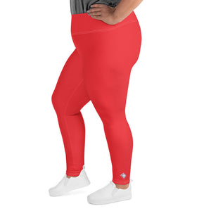 Curve Confidence: Plus Size Solid Color Yoga Pants for Women - Scarlet Exclusive Leggings Plus Size Solid Color Tights Womens