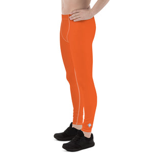 Daily Essentials: Men's Solid Color Workout Yoga Pants - Flamingo