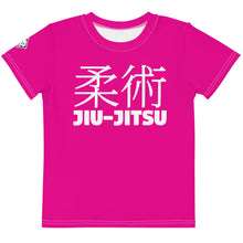 Dynamic Comfort: Boy's Short Sleeve Classic Jiu-Jitsu Rash Guard - Hollywood Cerise Boys Exclusive Jiu-Jitsu Kids Rash Guard Short Sleeve